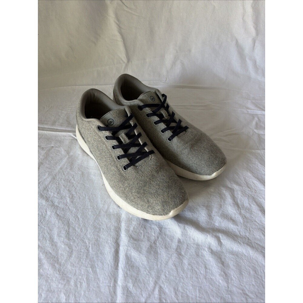 Peter Millar Glide Performance Wool Sneaker Gray Blue Size 10 MA23EF05 Nick